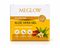 MEGLOW ALOE VERA GEL WITH KESAR CHANDAN