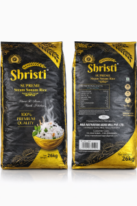 SHRISTI SUPREME STEAM SONAM RICE 26KG