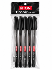 Riton titanic pen pack of 5(Red)