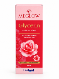 MEGLOW glycerin with Rose water 60 ml