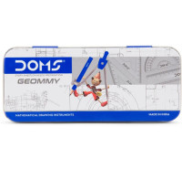 DOMS Geommy Geometry Box with Essential stationery Geometry Box(Multicolour)