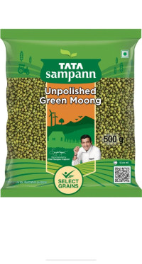 TATA Sampann Green Moong Dal (500gm )(saboot)