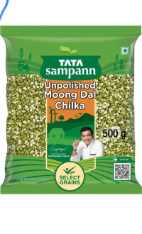 TATA Sampann Green Moong Dal( chilka)( 500gm )